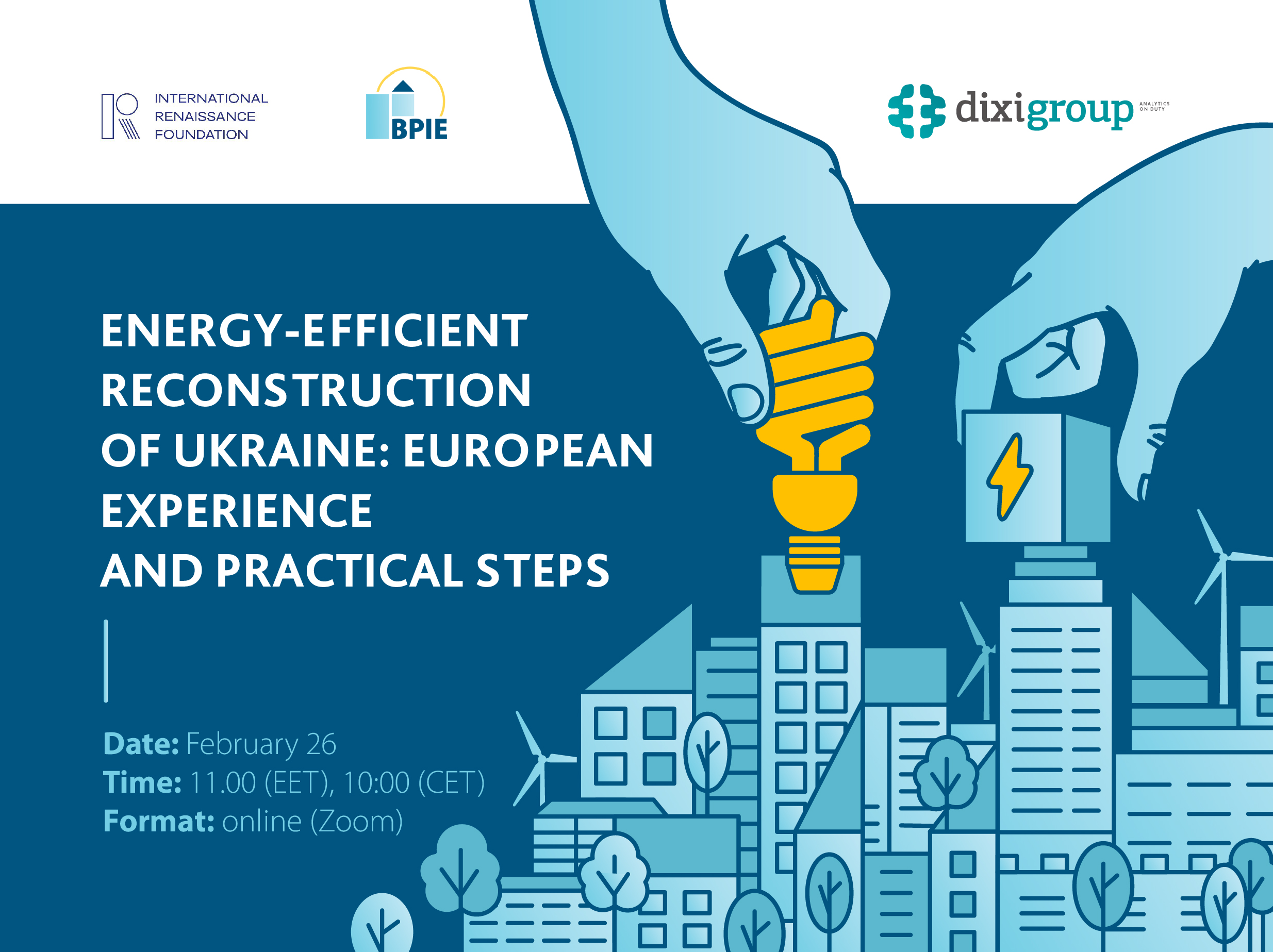 Energy Efficient Reconstruction of Ukraine: European Experience and Practical Steps